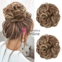 Coc modern din fibra sintetica cu elastic Cod H2Bernstein - Saten cu Blond Mixt